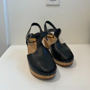 Black Swedish Hasbeens | Size 37